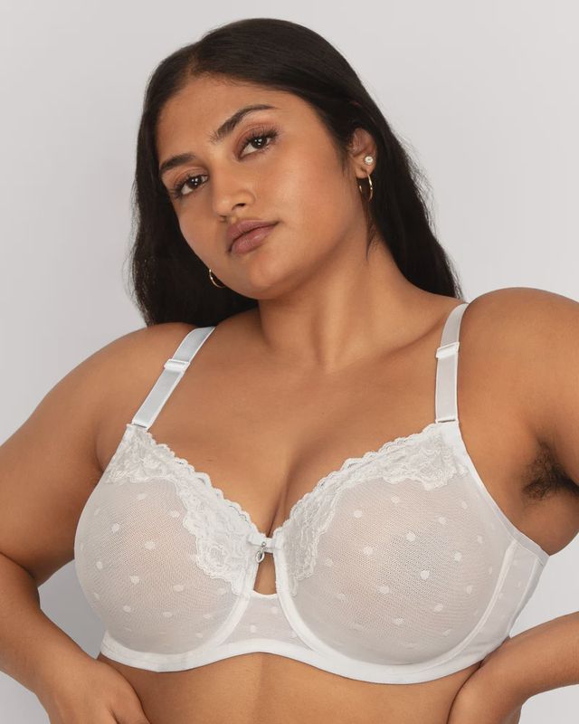 Sheer Whisper Unlined Underwire Bra