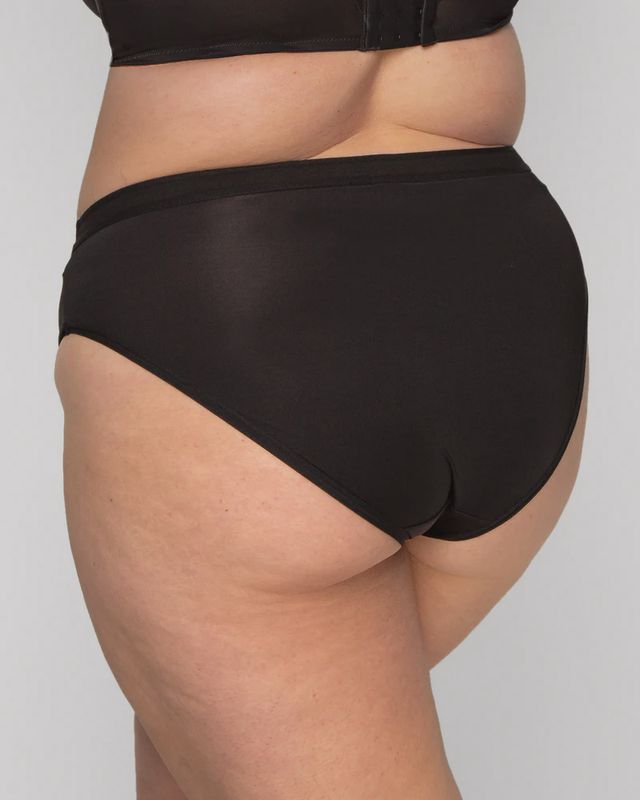 Silky Smooth High Cut Brief