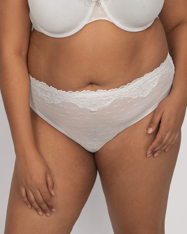 Sheer Whisper High Cut Brief Panty