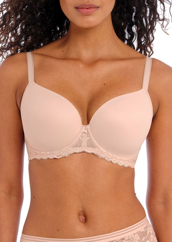 Offbeat Underwire Moulded Demi T-Shirt Bra