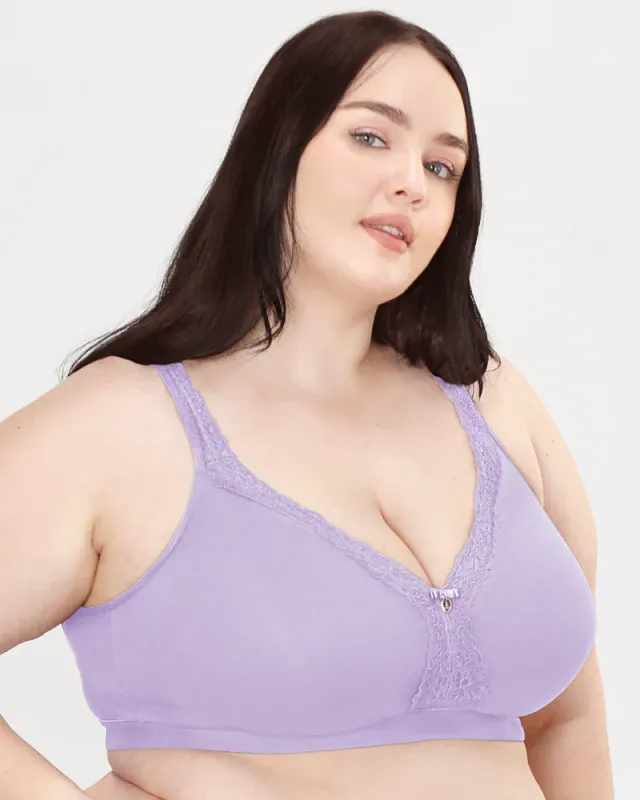 Cotton Luxe Unlined Wireless Bra #1010