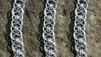 Beginner's Chainmaille - Celtic Pattern Bracelet