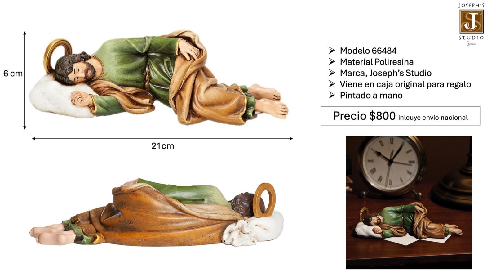 San José Dormido - 21 cm