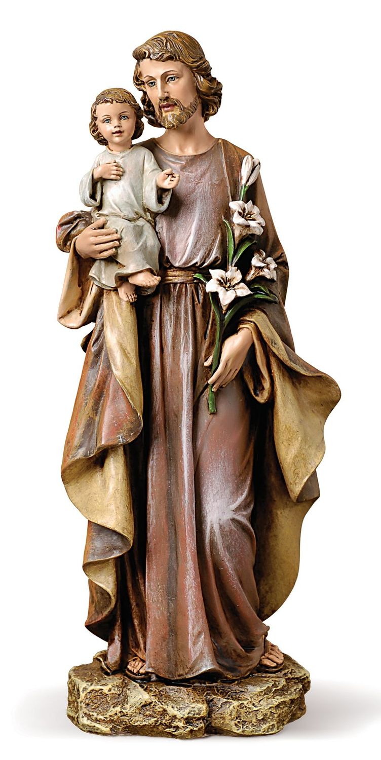 San José con Niño Jesús - 25cm