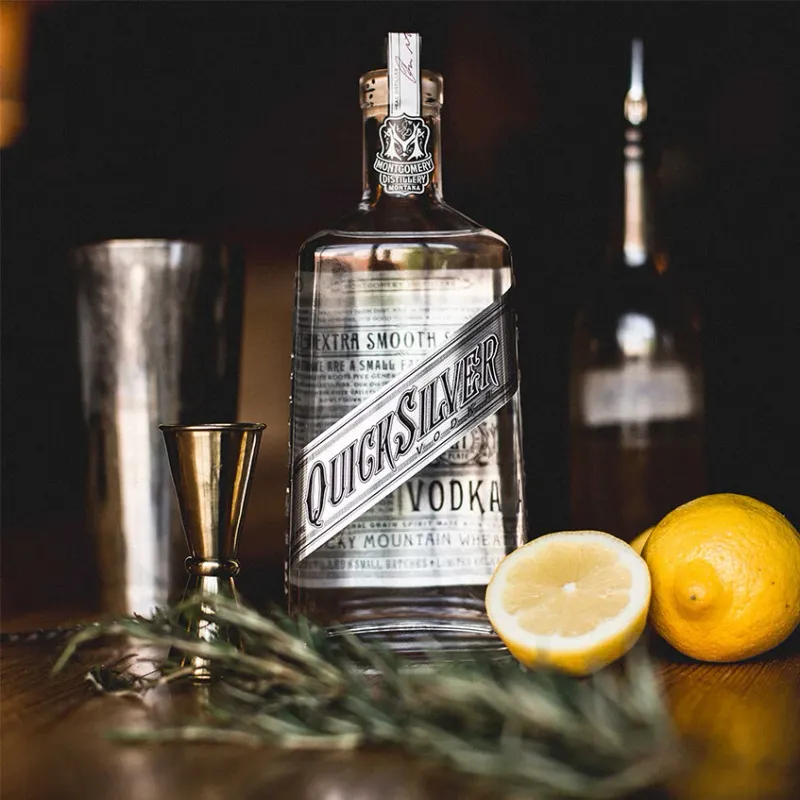 MONTGOMERY QUICKSILVER VODKA 750ML
