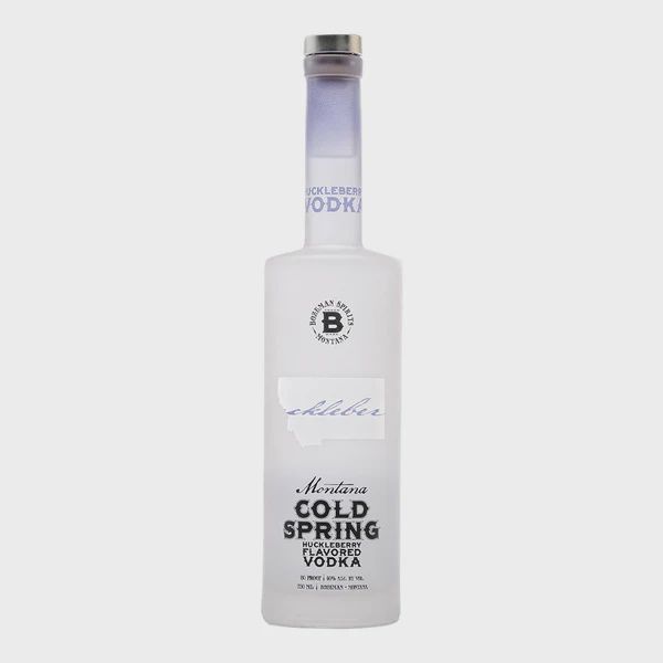 COLD SPRING HUCKLEBERRY FLAVORED VODKA 750ML