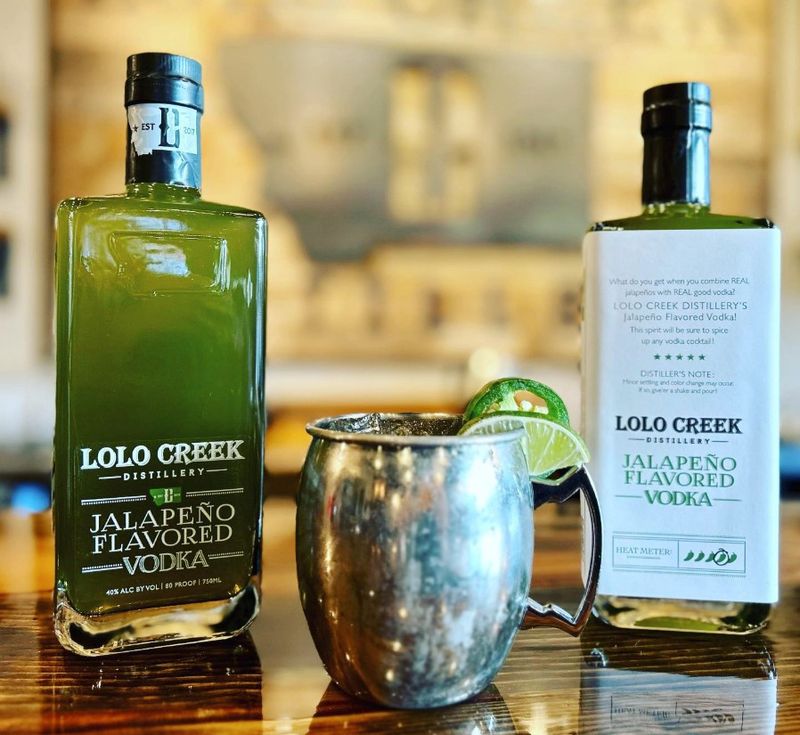 LOLO CREEK JALAPENO VODKA 750ML