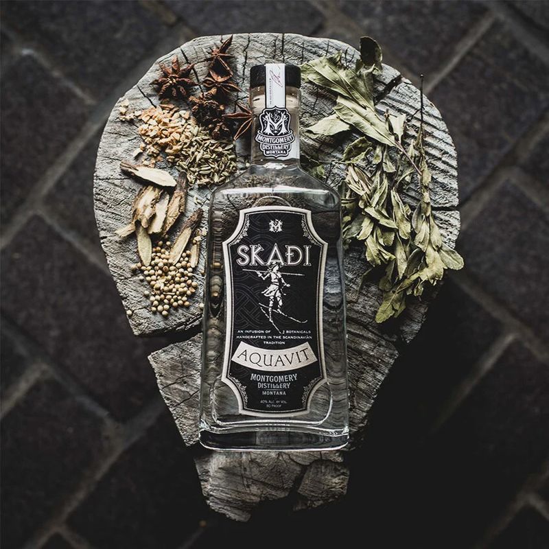 MONTGOMERY SKADI AQUAVIT 750ML