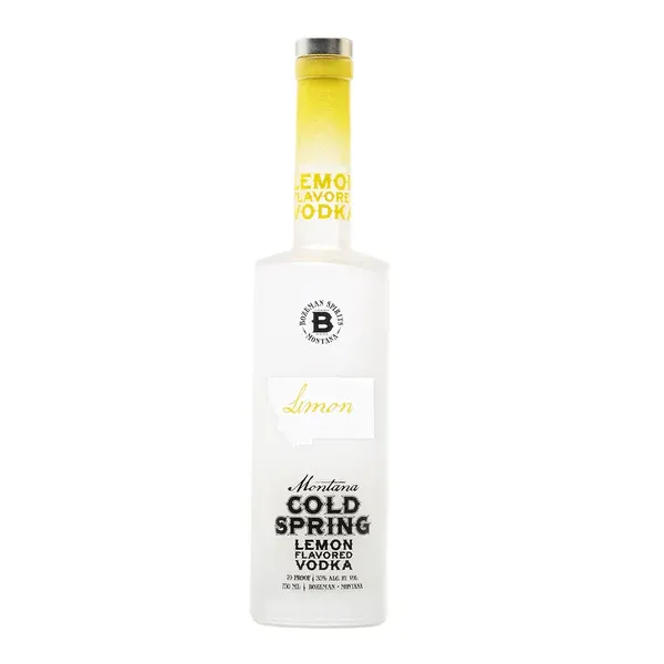 COLD SPRING LEMON FLAVORED VODKA 750ML