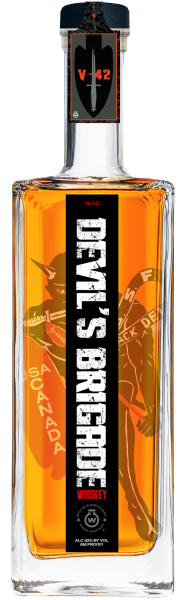 WILLIE'S DISTILLERY DEVIL'S BRIGADE WHISKEY 750ML