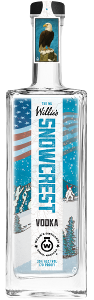 WILLIE'S SNOWCREST VODKA 750ML