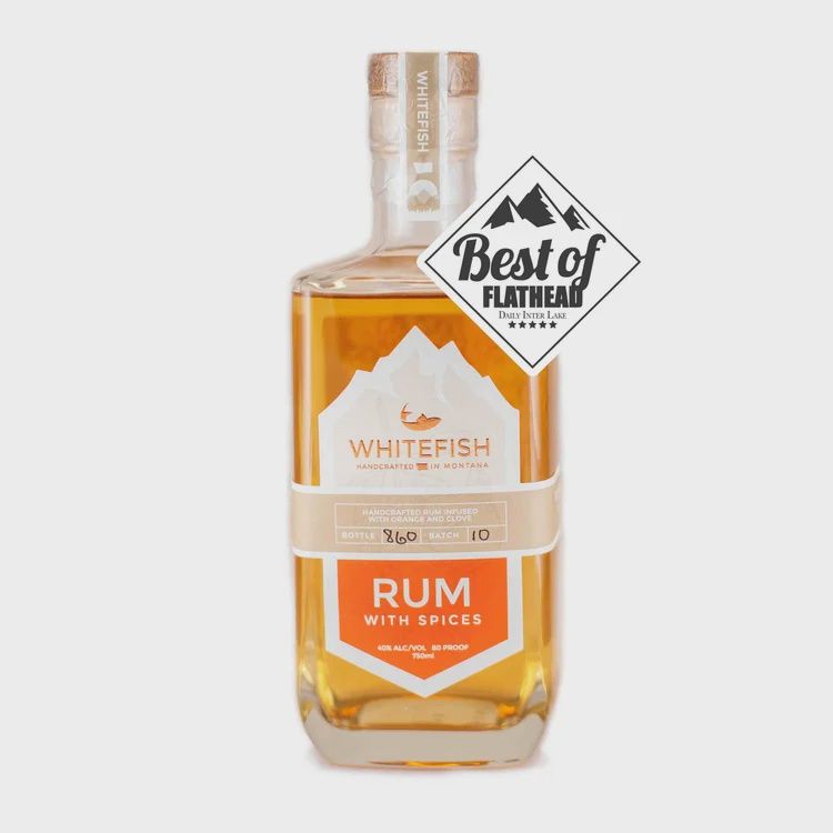 WHITEFISH HANDCRAFTED RUM W/ SPICES 750ML