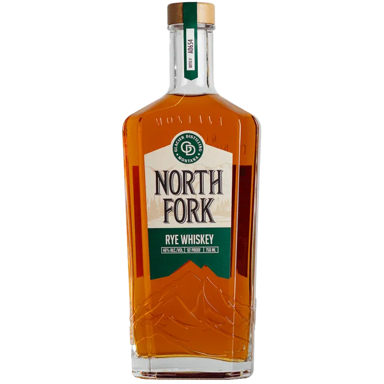 GLACIER DISTILLING NORTH FORK WHISKEY 750ML