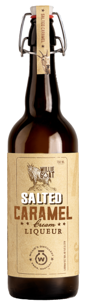 WILLIE'S SALTED CARAMEL CREAM LIQUEUR 750ML