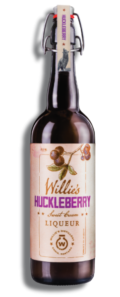 WILLIE'S HUCKLEBERRY SWEET CREAM LIQ 750ML