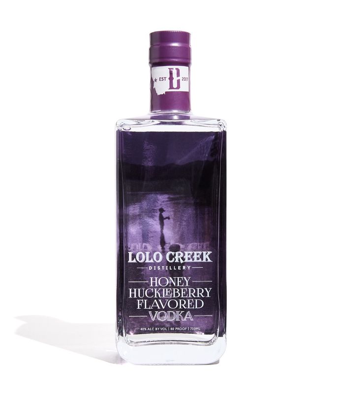 LOLO CREEK DISTILLERY HONEY HUCKLEBERRY VODKA 750ML