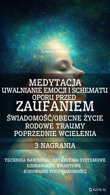 ZAUFANIE - MEDYTACJA UWALNIANIA OPORU PRZED ZAUFANIEM -3 NAGRANIA (1 h 28 minut)