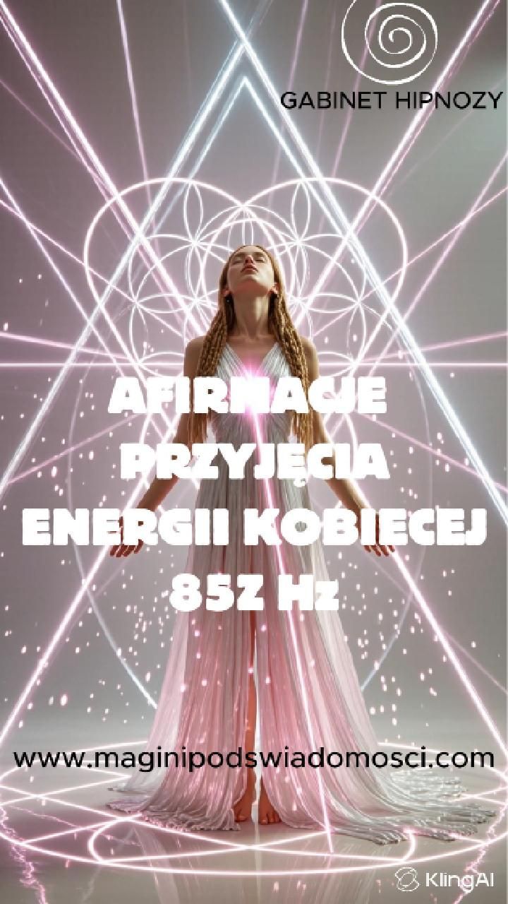 Afirmacje przyjęcia energii kobiecej (kamerton 852 Hz