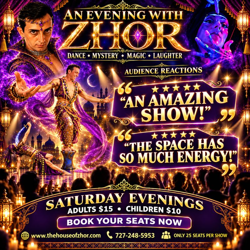AN EVENING WITH "ZHOR" SATURDAYS LIVE SHOW