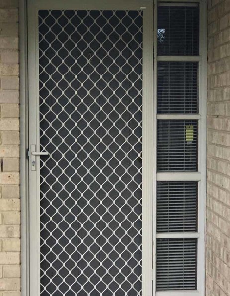 7mm Diamond Security Door