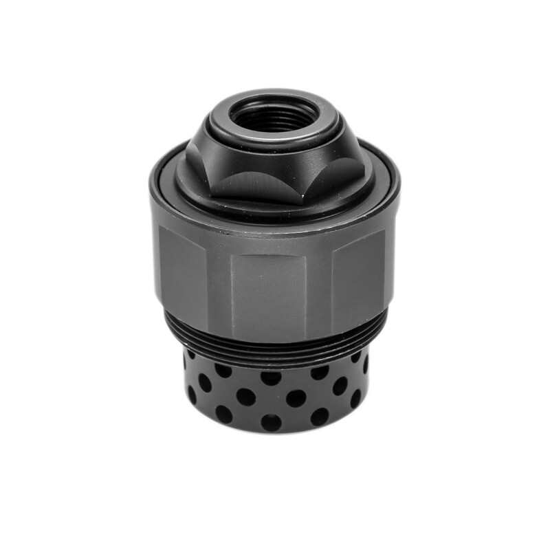 Pistol Universal Booster Assembly for SEG H GEN2 Pistol and MG7 large bore Rifle Suppressors