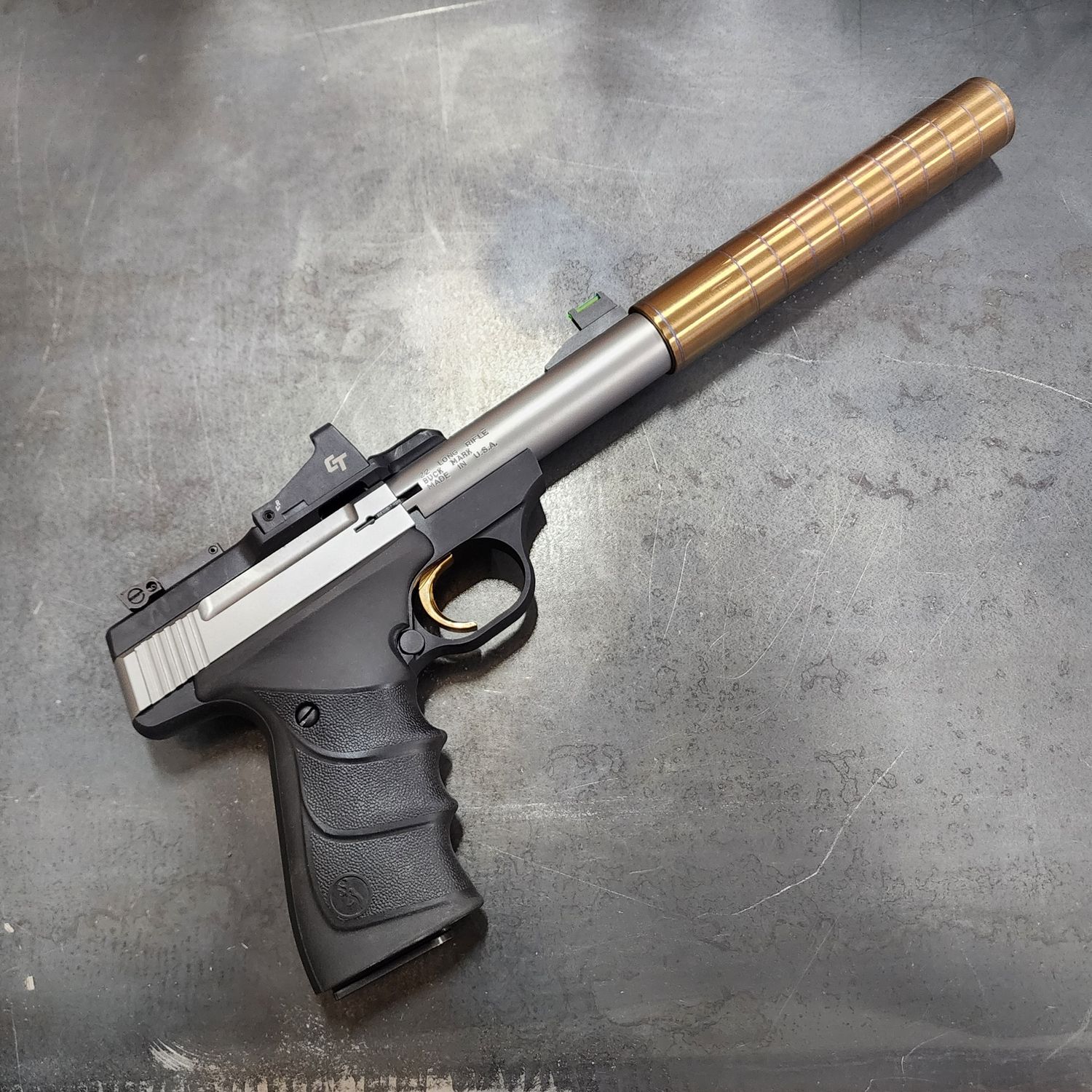 MG22 L GEN2 WELDED EXTREME DUTY 22LR SUPPRESSOR MG22 L GEN2 WELDED EXTREME DUTY 22LR SUPPRESSOR