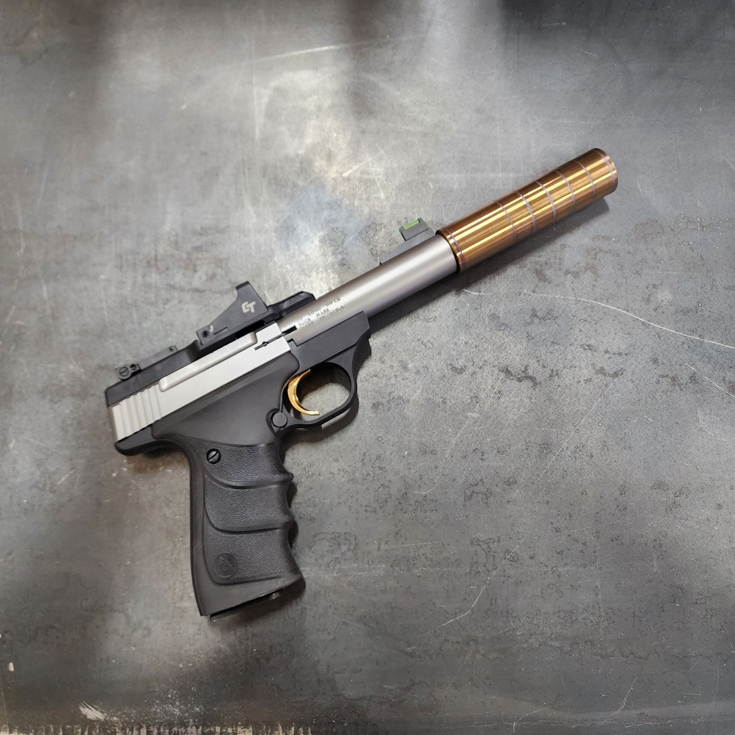 MG22 K GEN2 WELDED EXTREME DUTY 22LR SUPPRESSOR MG22 K GEN2 WELDED EXTREME DUTY 22LR SUPPRESSOR