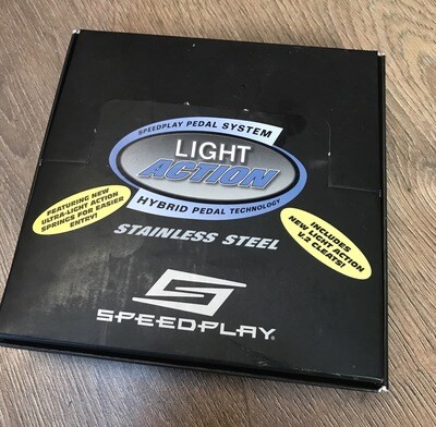 Speedplay 11175 Light Action Stainless Pedals Black Speedplay 11175 Light Action Stainless Pedals Black