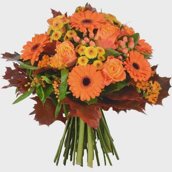 Bouquet Feuille d’Automne – Éclat de Saison