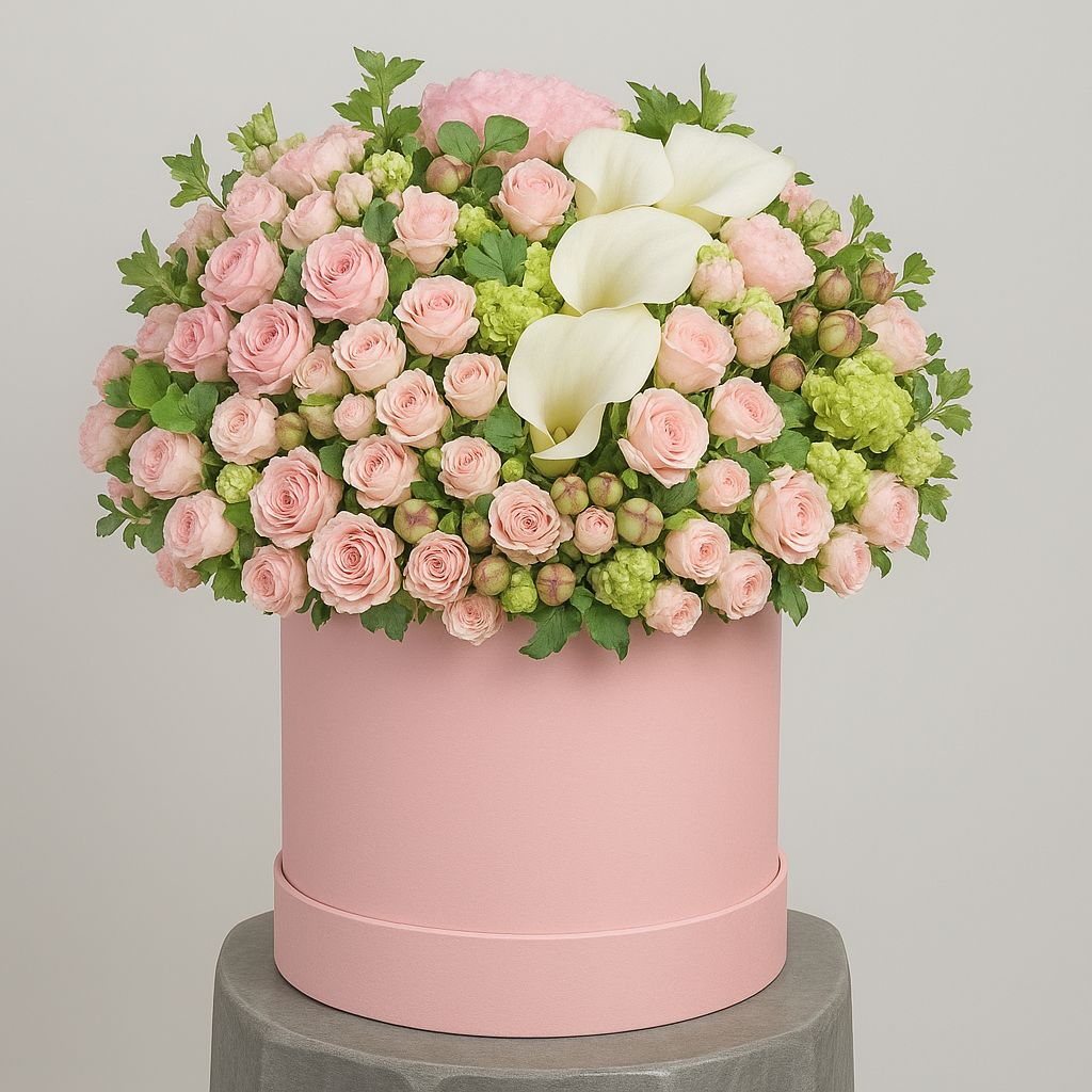 Flower Box Calla Lily Love – Luxury Collection