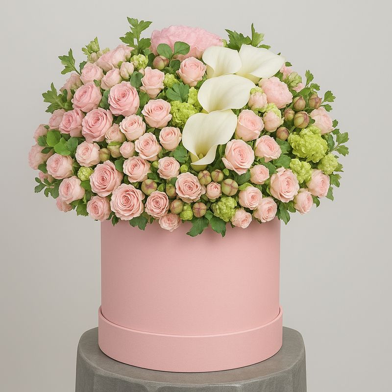Flower Box Calla Lily Love – Luxury Collection