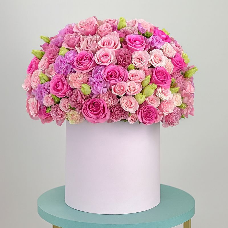 Flower Box Pink Celebration – Luxury Edition