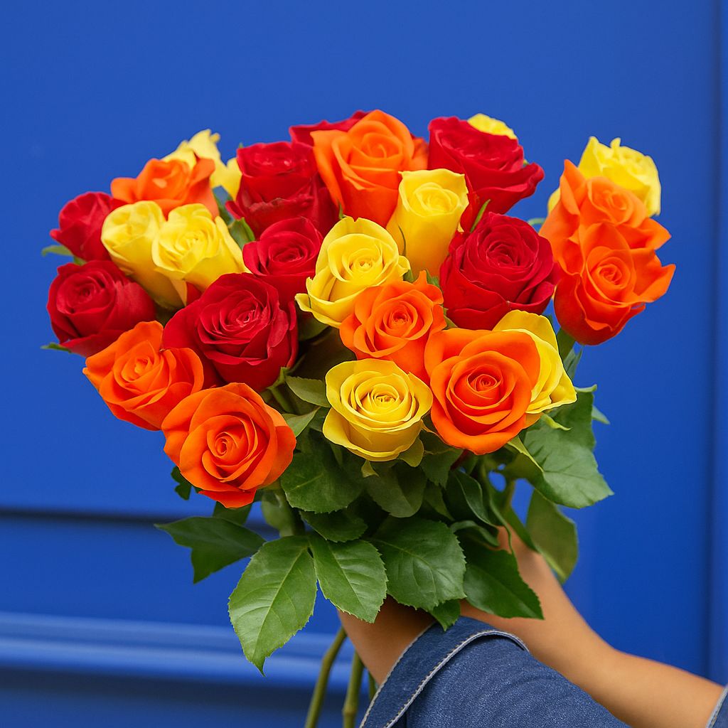 Bouquet Carrousel – Roses Élégantes