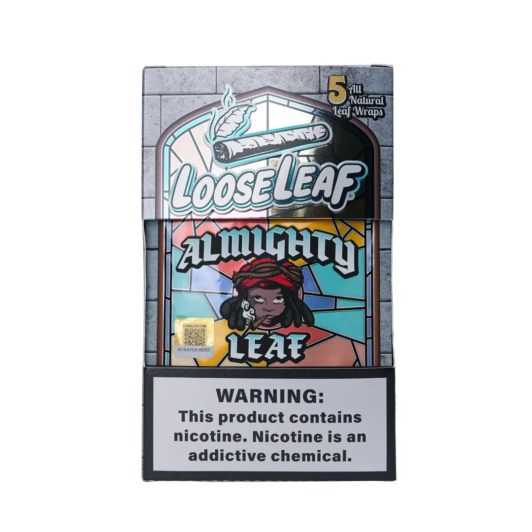 Loose Leaf Almight wraps, 8 packs of 5