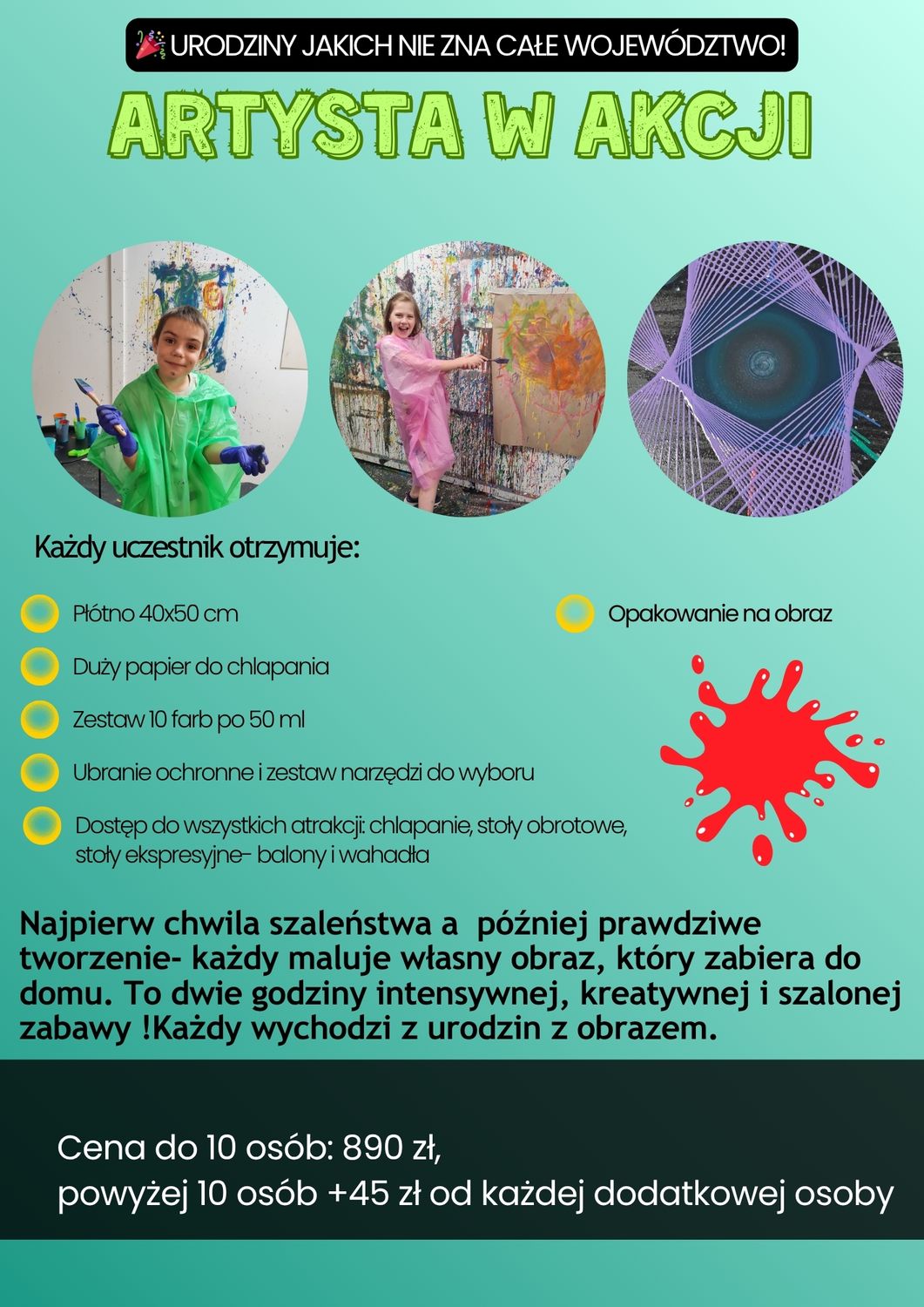 ARTYSTA W AKCJI