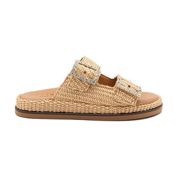 Alibi - Greta Raffia Sandals