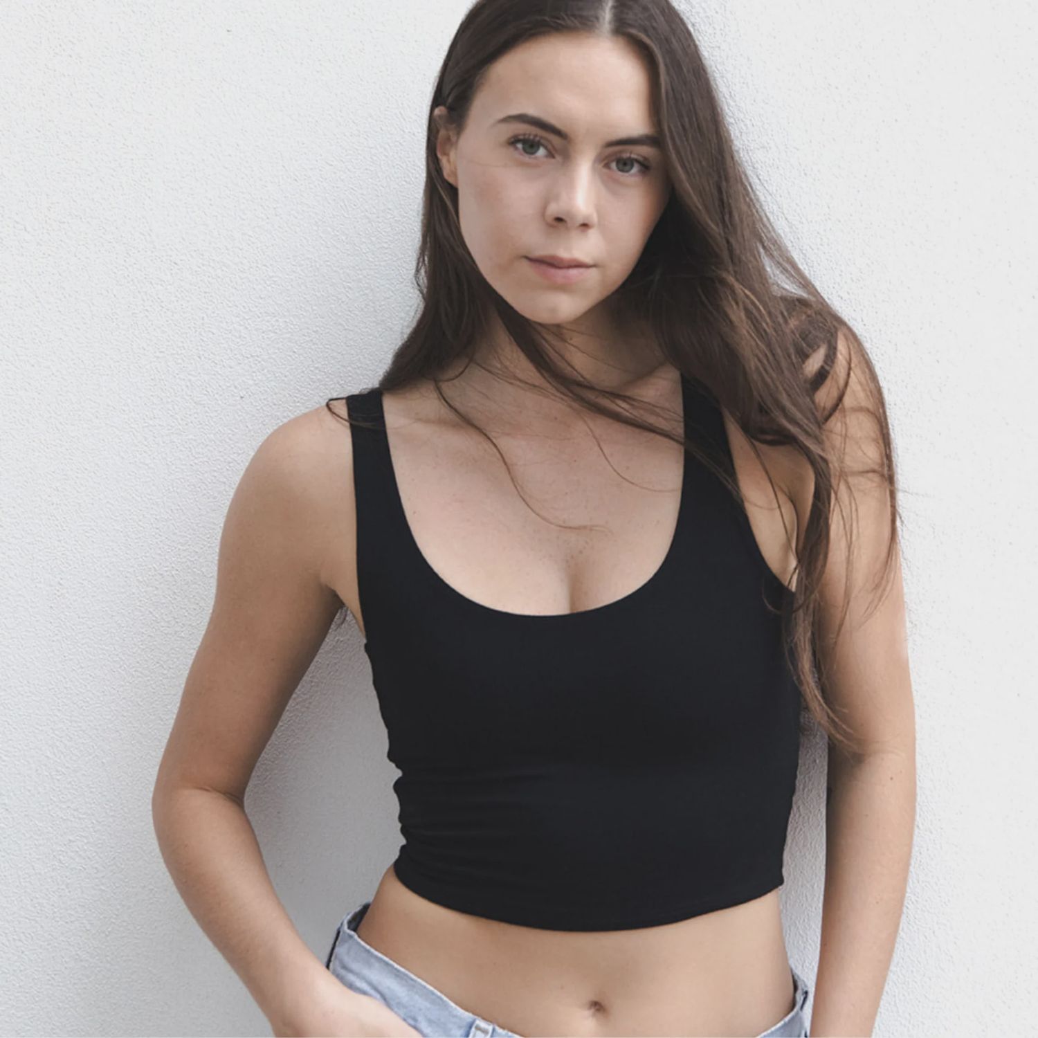 Boob-eez - Devon Double Layer Scoop Black