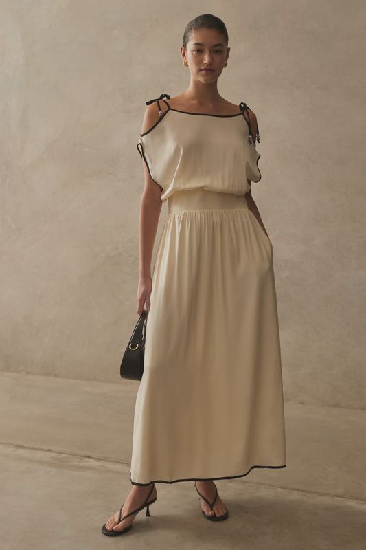 Sancia - Calista Dress in Pearl