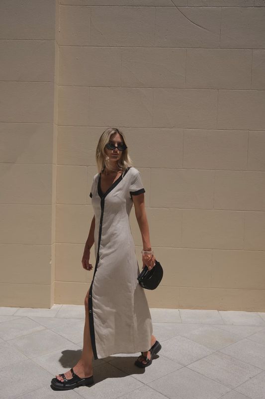 Sancia - Darla Dress Clay