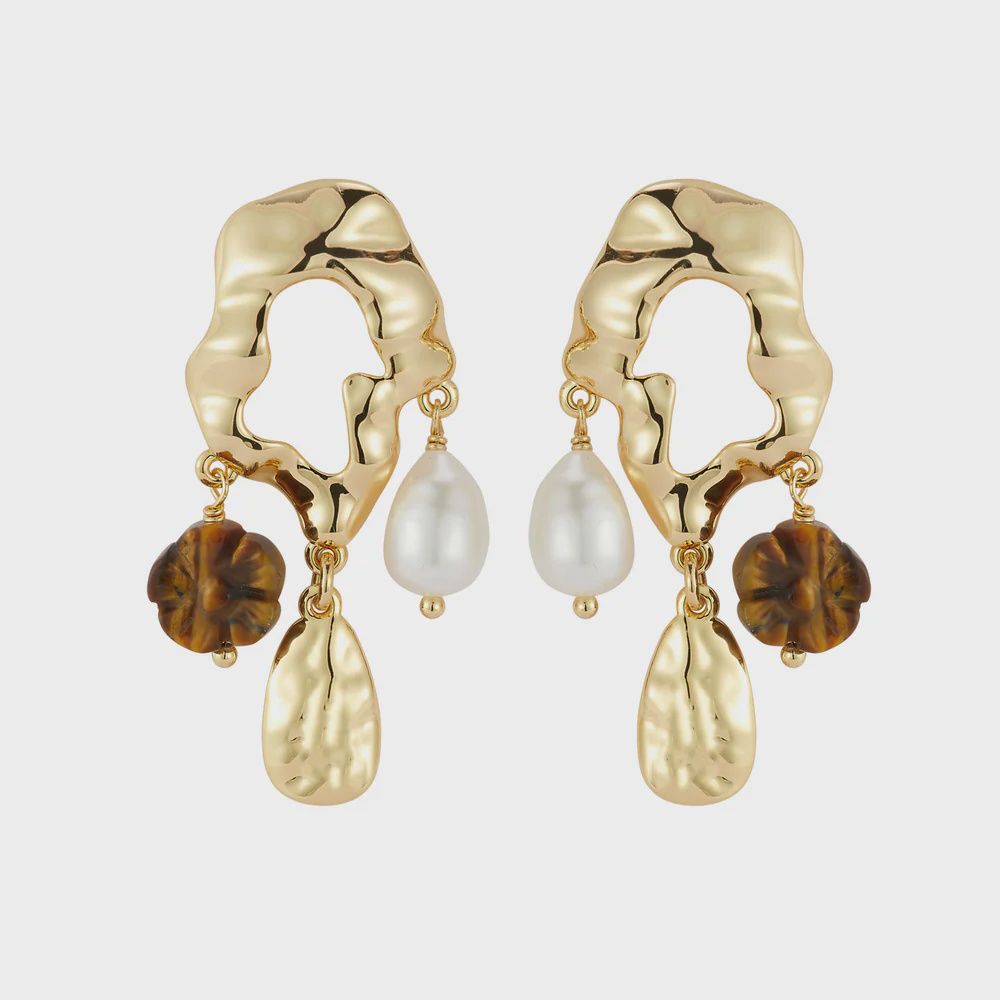 Mignonne Gavigan - Vera Earrings Gold Multi