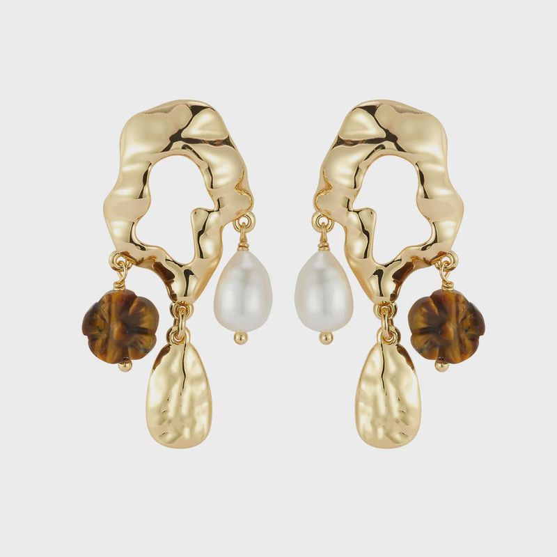 Mignonne Gavigan - Vera Earrings Gold Multi