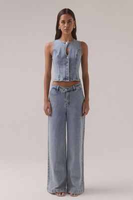 Sovere - Etch Denim Bodice Heritage Blue