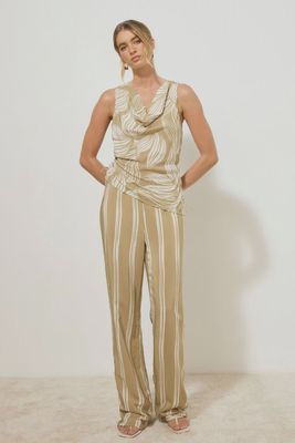 MØN RENN - Desire Stripe Pants