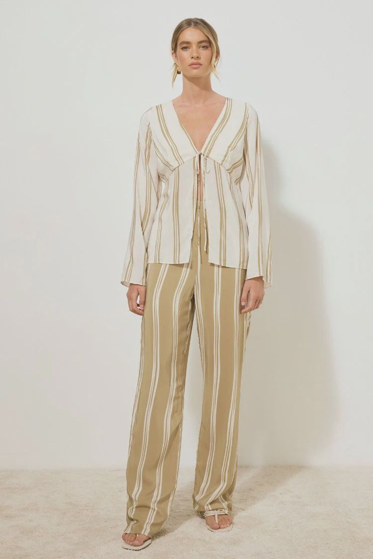 MØN RENN - Desire Stripe Top