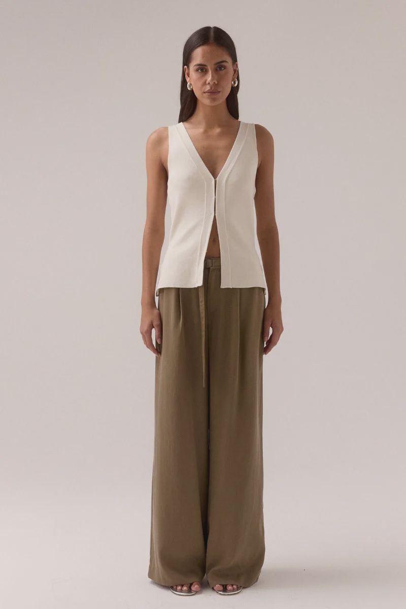 Sovere - Sentiment Knit Top Chalk