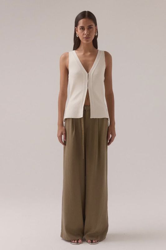 Sovere - Sentiment Knit Top Chalk