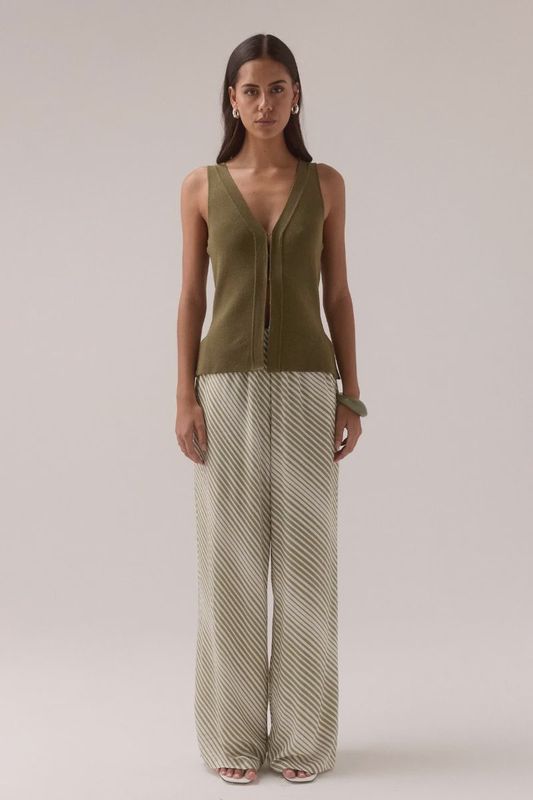 Sovere - Sentiment Knit Top Olive