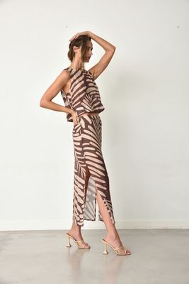 Muche et Muchette - Vivi Skirt in Brown