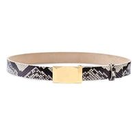 Laurel &amp; Gold - Hudson Belt Snake Skin