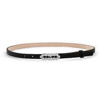 Laurel And Gold - Bellagio Belt Black/Silver